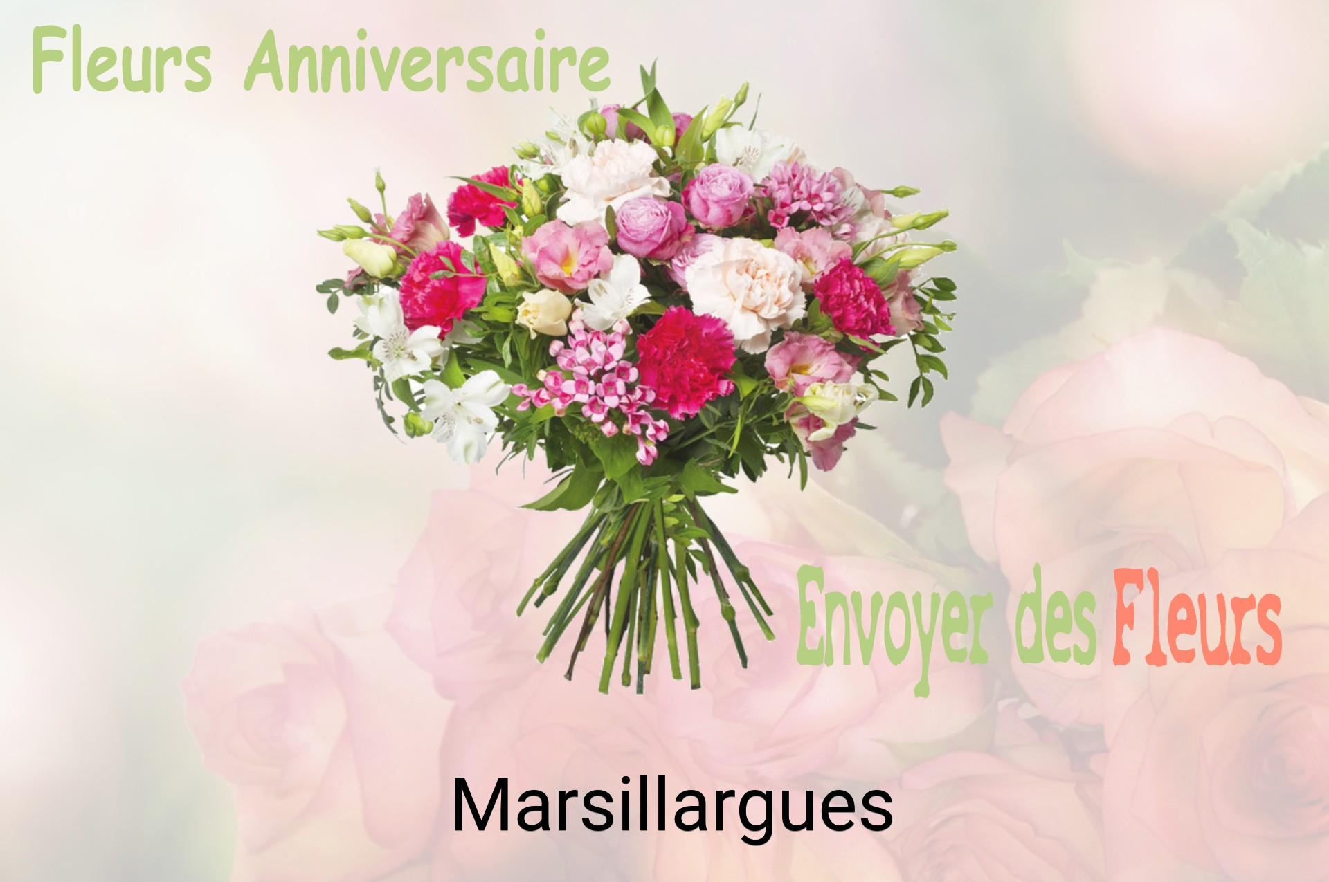Bouquet de fleurs d’anniversaire livré à Marsillargues